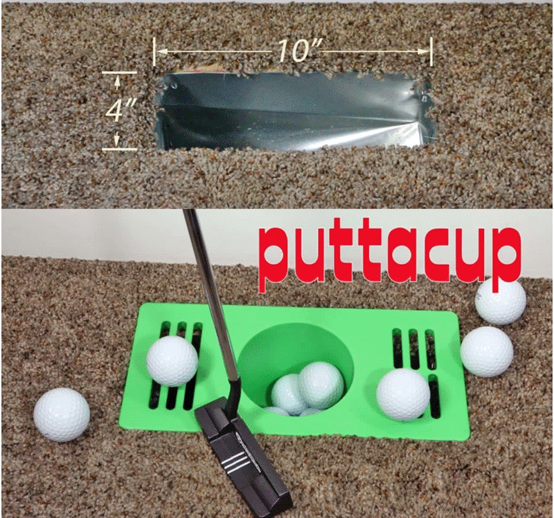Vent Golf Cup Hole Indoor Sports Accessories